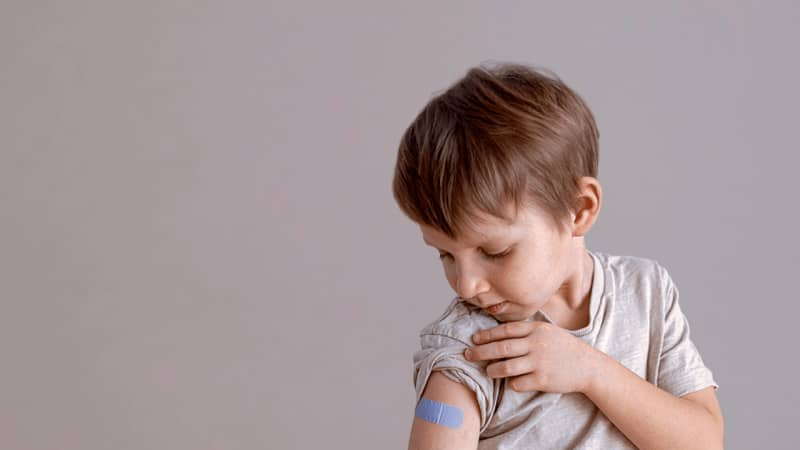 Get a free flu vaccine for kids